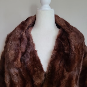 Vintage Fur Gilet Top by C Kulovancy New York