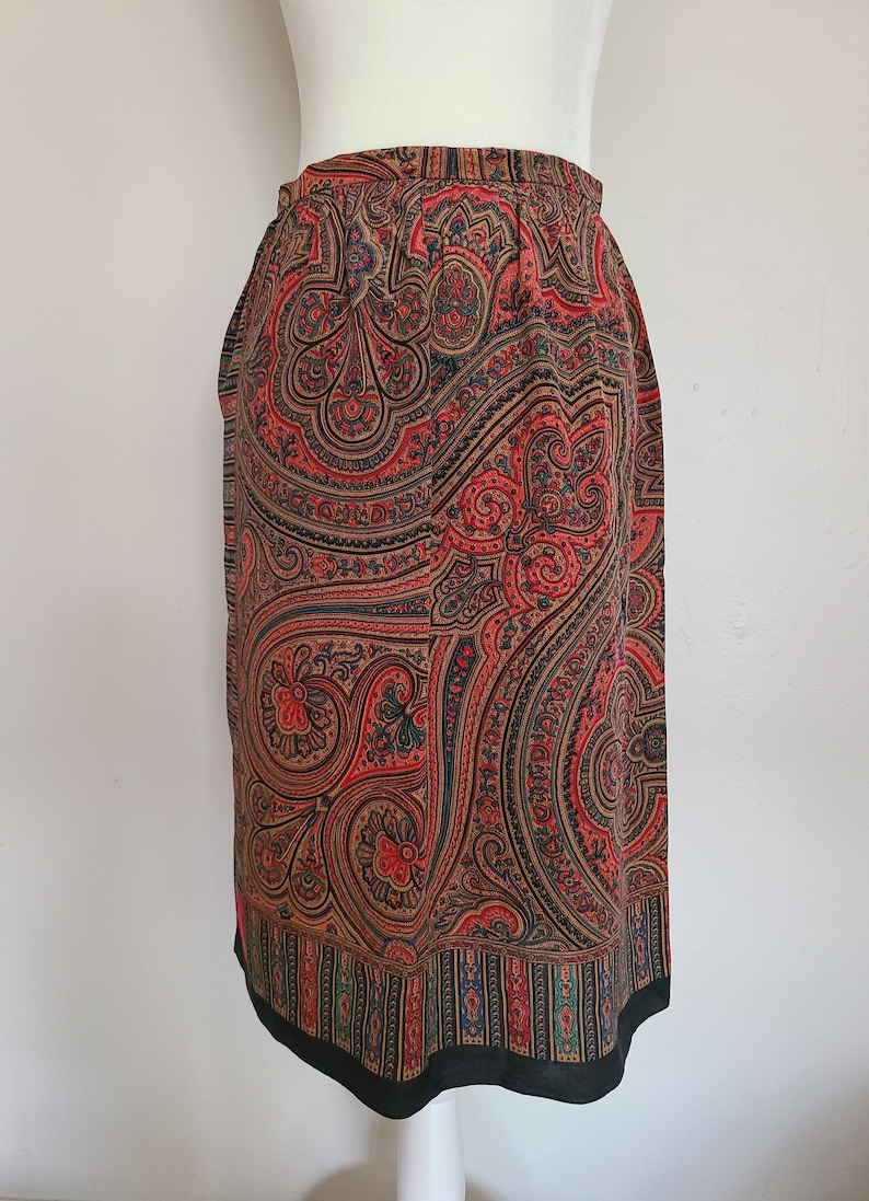 Gloria Sachs Silk Skirt image 1