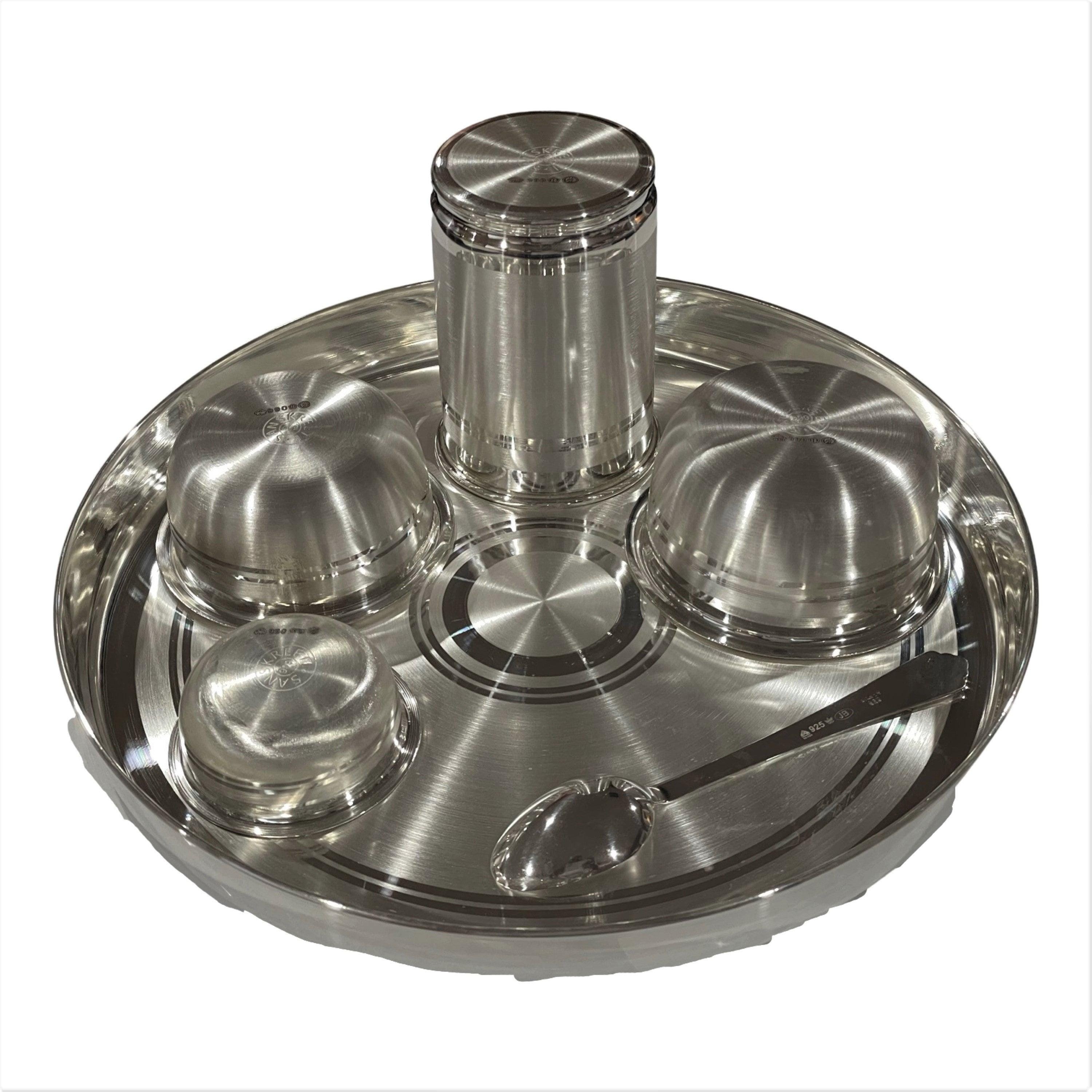999 Pure Silver 10.0 Inch Hallmarked Lightweight Indian 999 Pure Silver 10.0 Inch Hallmarked Lightweight Indian