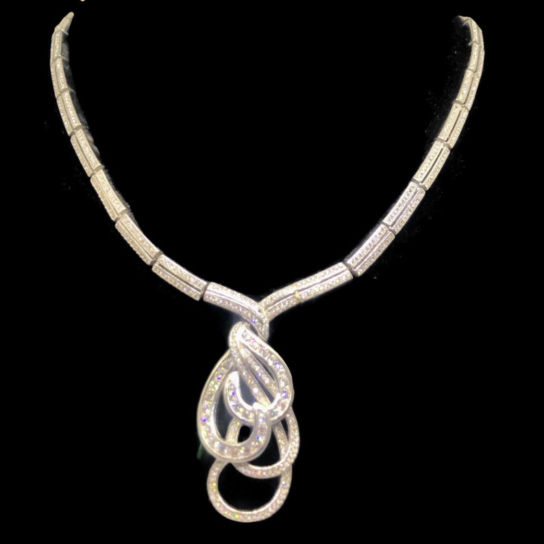 Ring /& Bracelet Combo Design#07 925 Sterling Silver Necklace