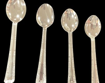 STERLING SILVER シルバー スプーン 12本セット　※301※ STERLING SILVER シルバー スプーン 12本セット※301※
