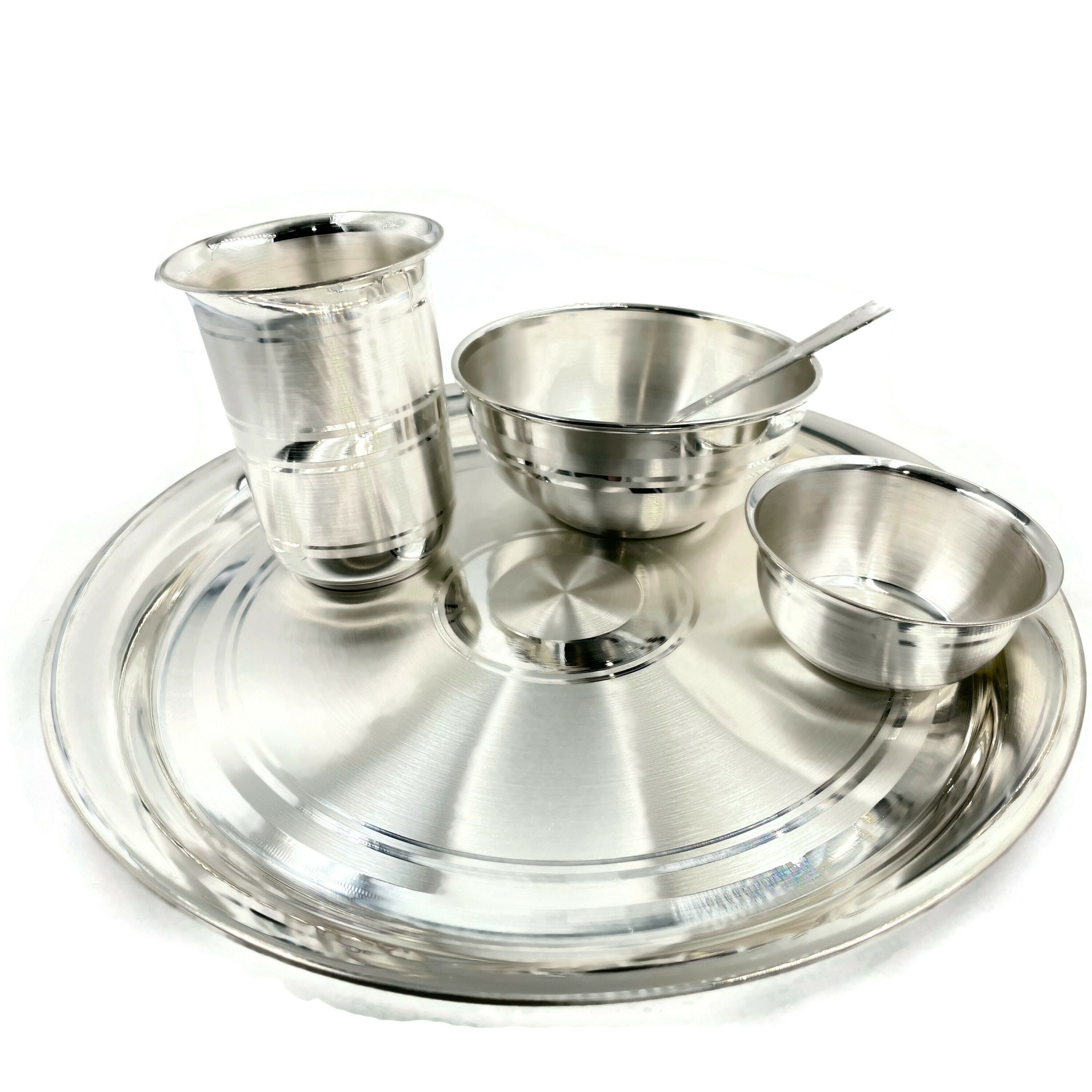 999 Pure Silver 10.0 Inch Dinner Set Set06 Etsy Singapore