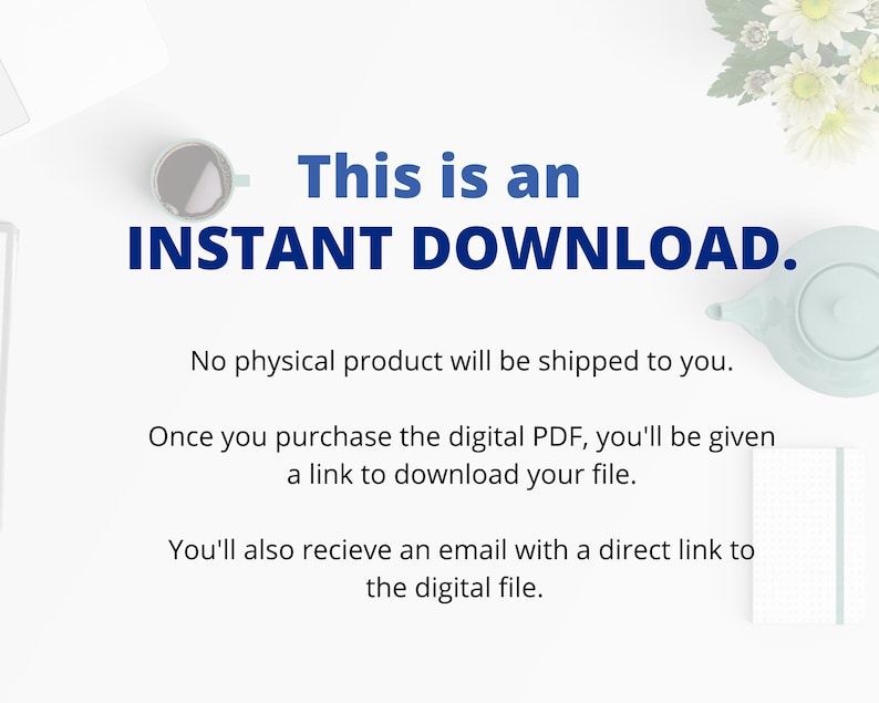 Stay at Home Mom Instant Download Workbook image 7