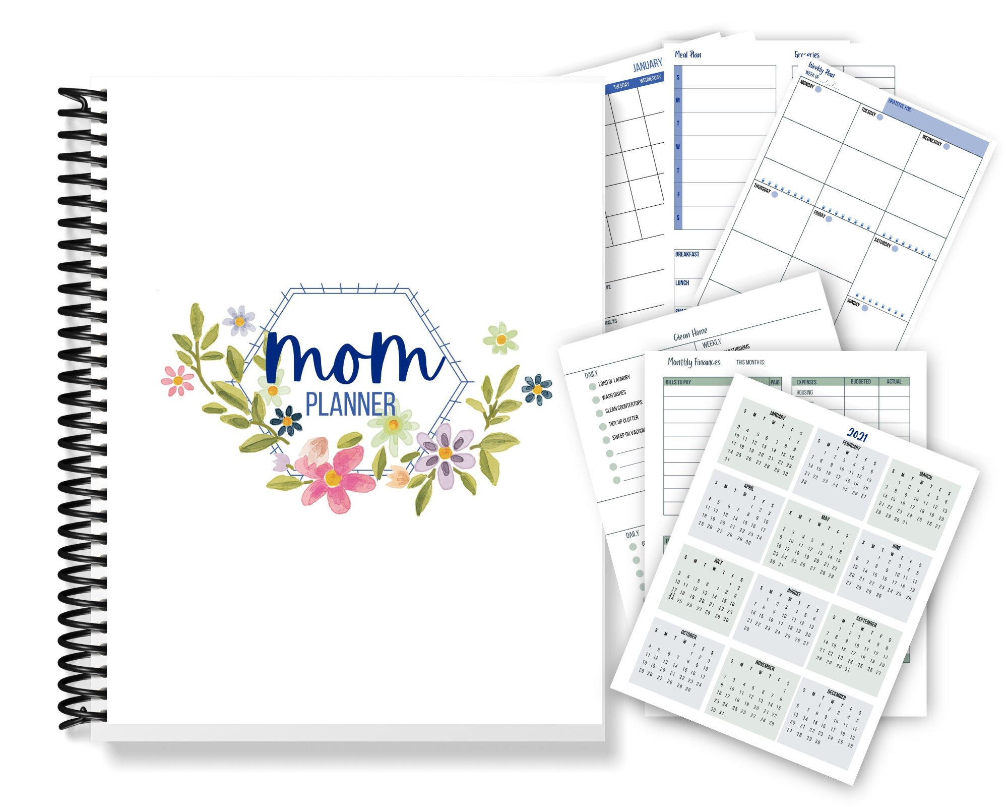 Mom Planner Etsy