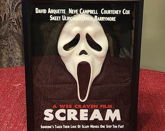 Scream Ghostface Wall Display