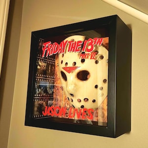 Jason Mask Display Friday The 13th Part 6 Jason Lives
