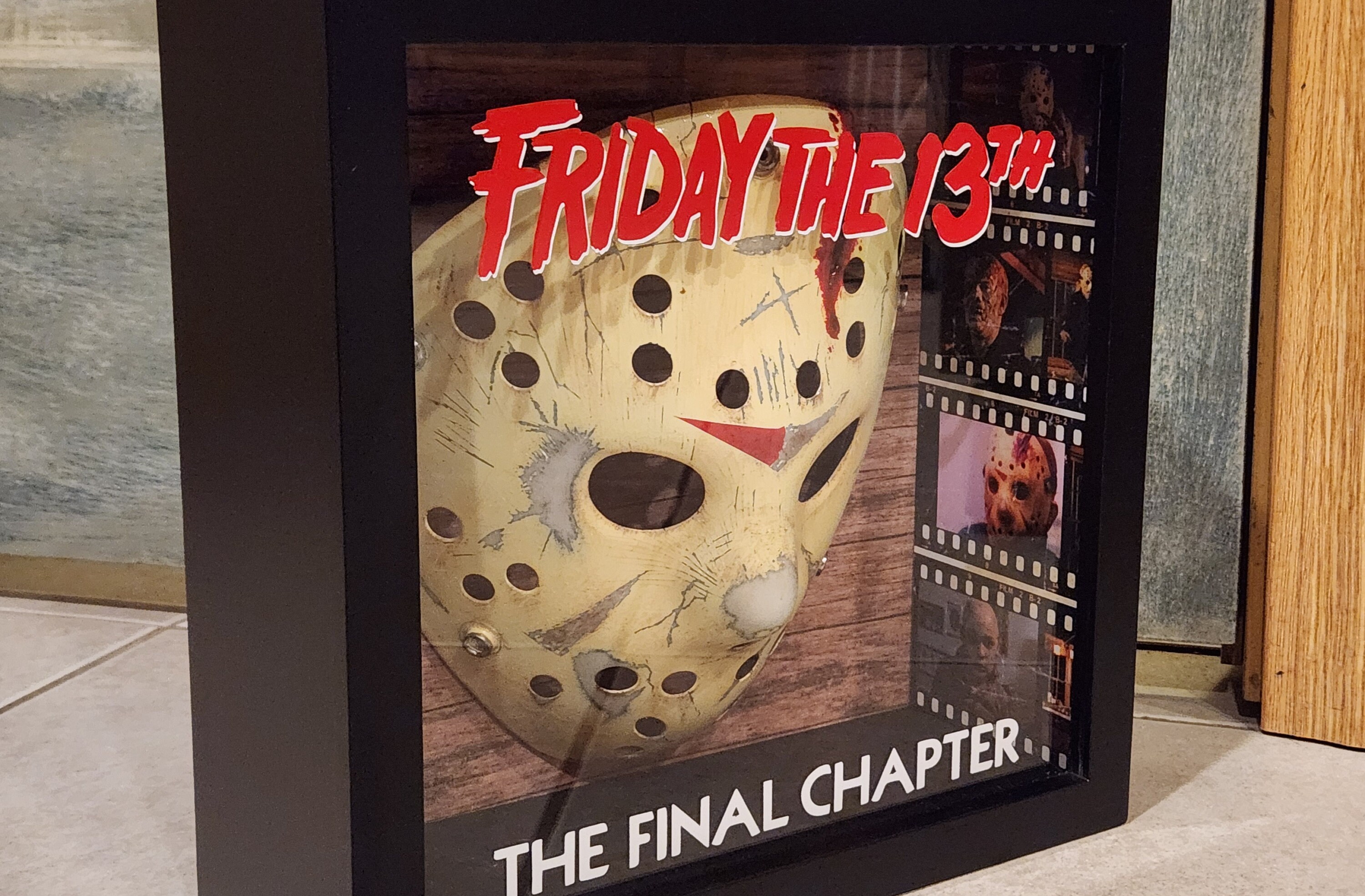 Jason Mask Display Friday the 13th Part 4 the Final Chapter - Etsy