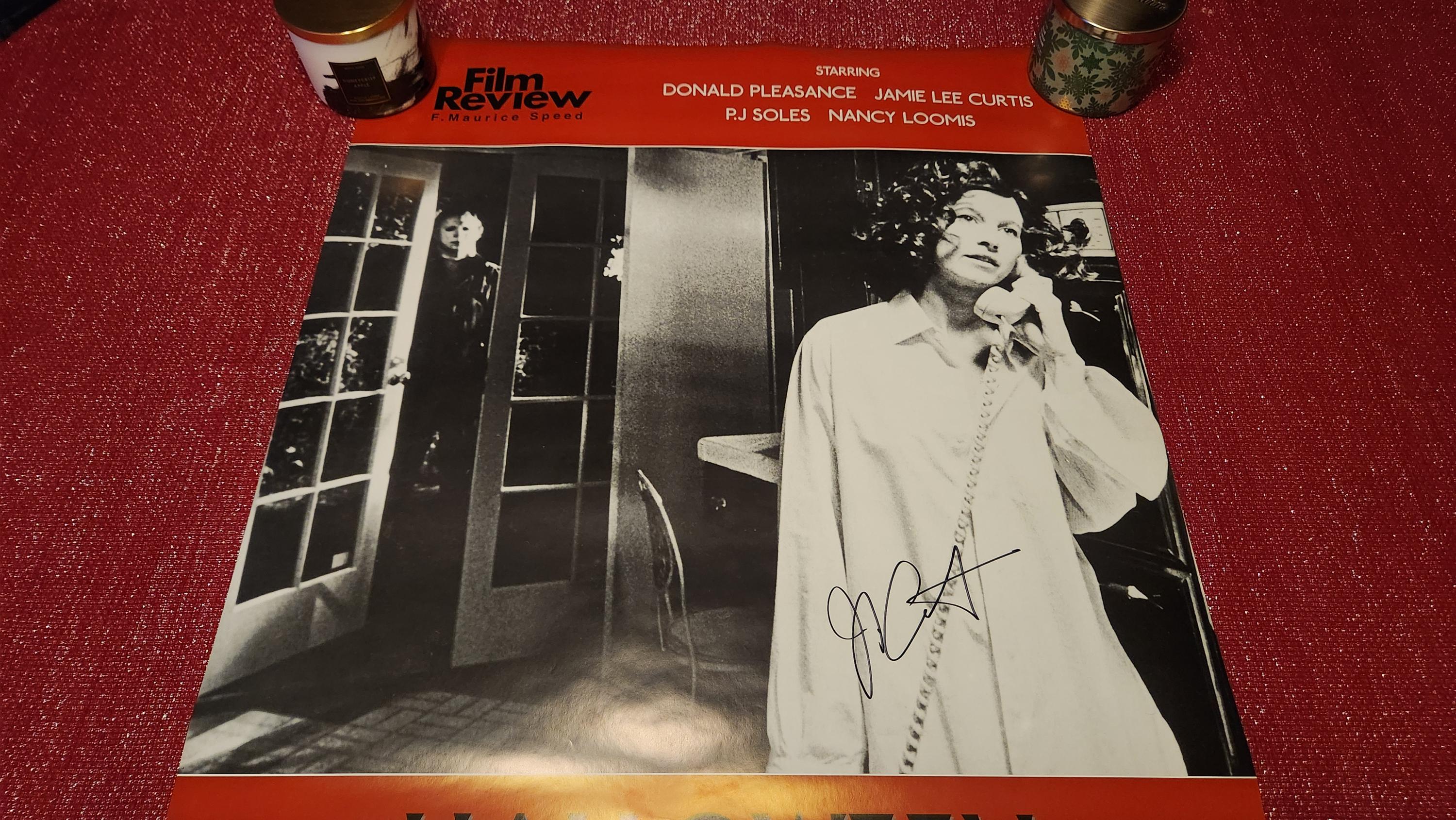 ジョン・カーペンターのサイン入りハロウィンポスター - Etsy 日本