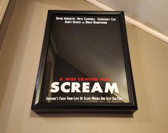 Scream Ghostface Wall Display for Ghostface Mask