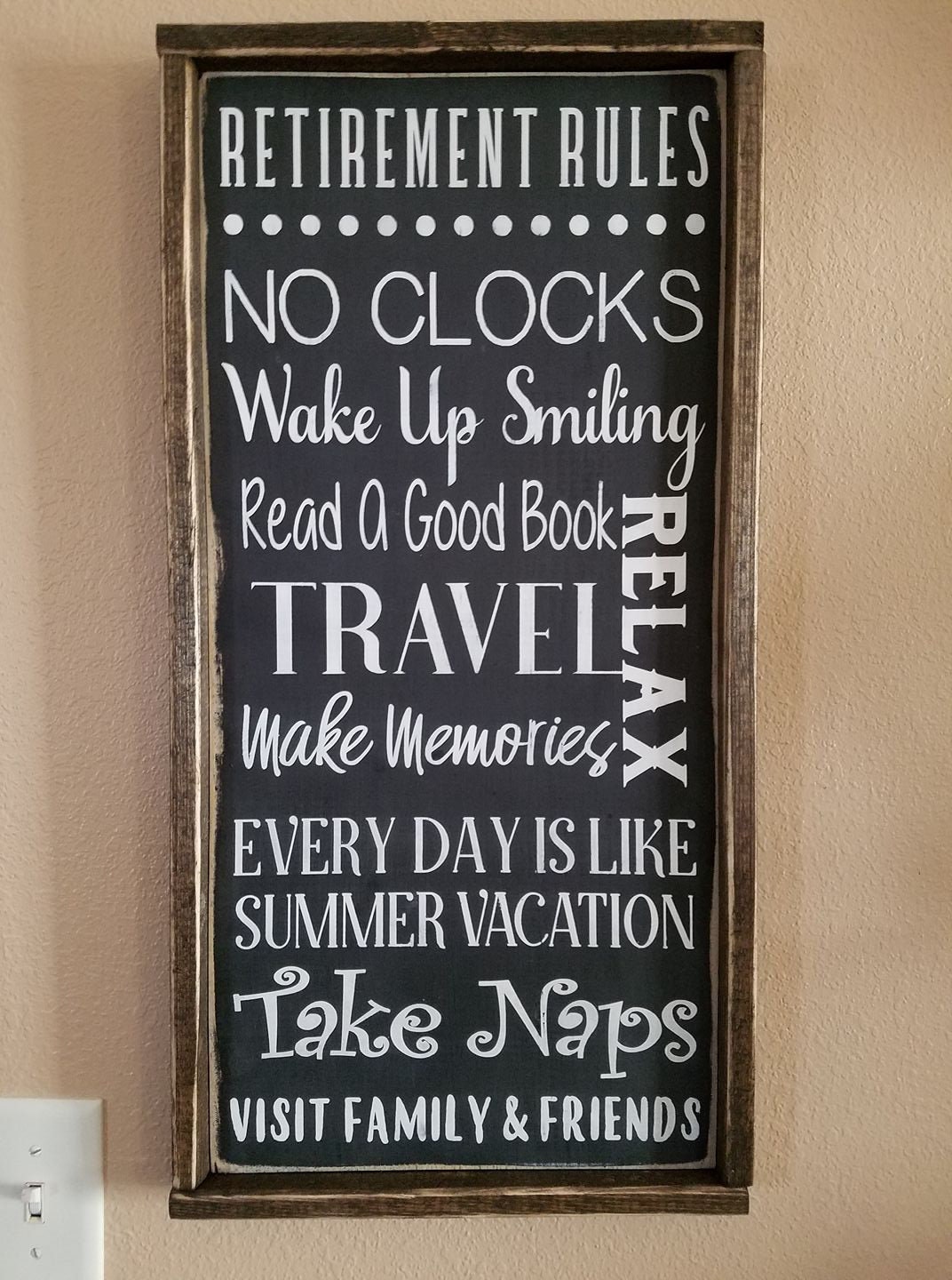 Retirement Rules Etsy