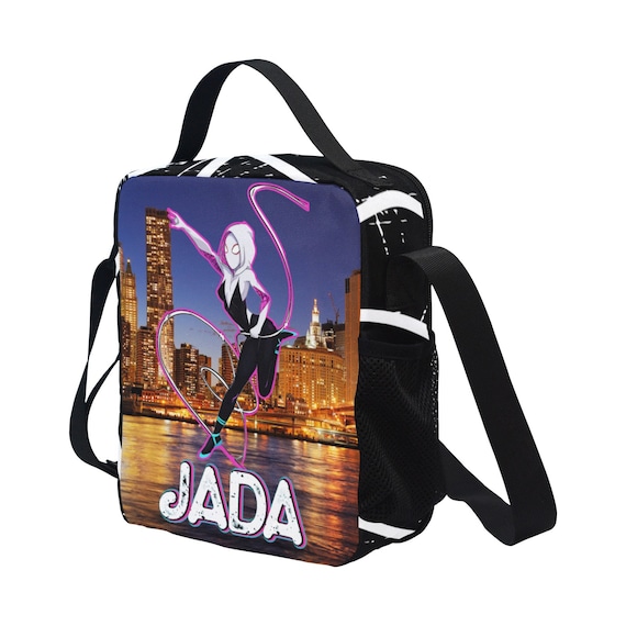 Custom Kid s Lunchboxes Miles Morales Spider Gwen Shuri Insulated Lunch Boxes Crossbody Lunchbox School Lunch Box Many Designs Etsy UK