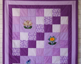 Kit De Patchwork Bebe Fille Etsy
