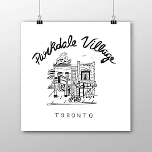 Parkdale Village Print