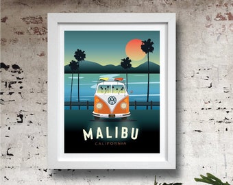 Malibu Print