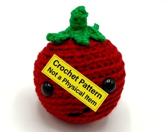 Tomas the Tomato (Crochet Pattern)