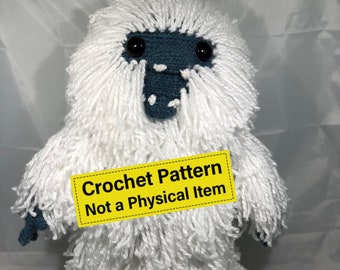 The Yeti (Crochet Pattern)