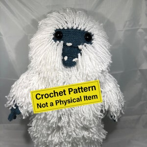 The Yeti Crochet Pattern image 1