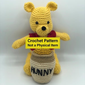 The Bear Who Loves Honey (Crochet Pattern)