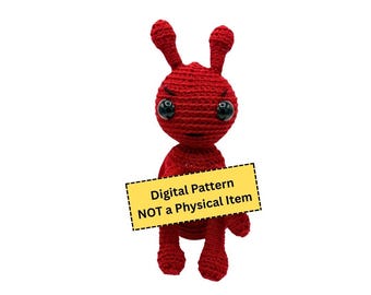 Arnie the Absorbed Ant (Crochet Pattern)