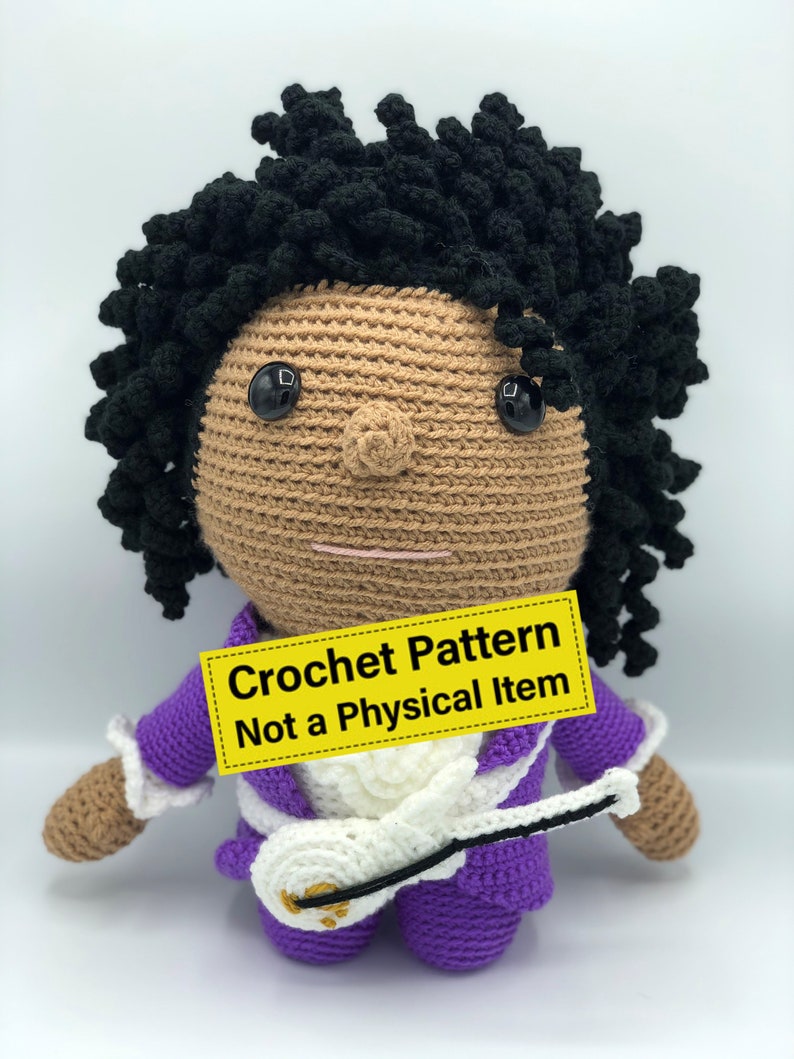 Prince The Artist Crochet Pattern image 1