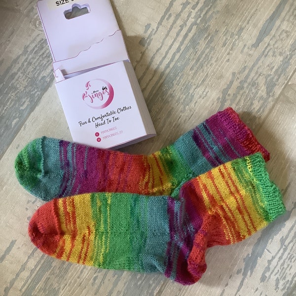 No Toe Seam Socks Etsy