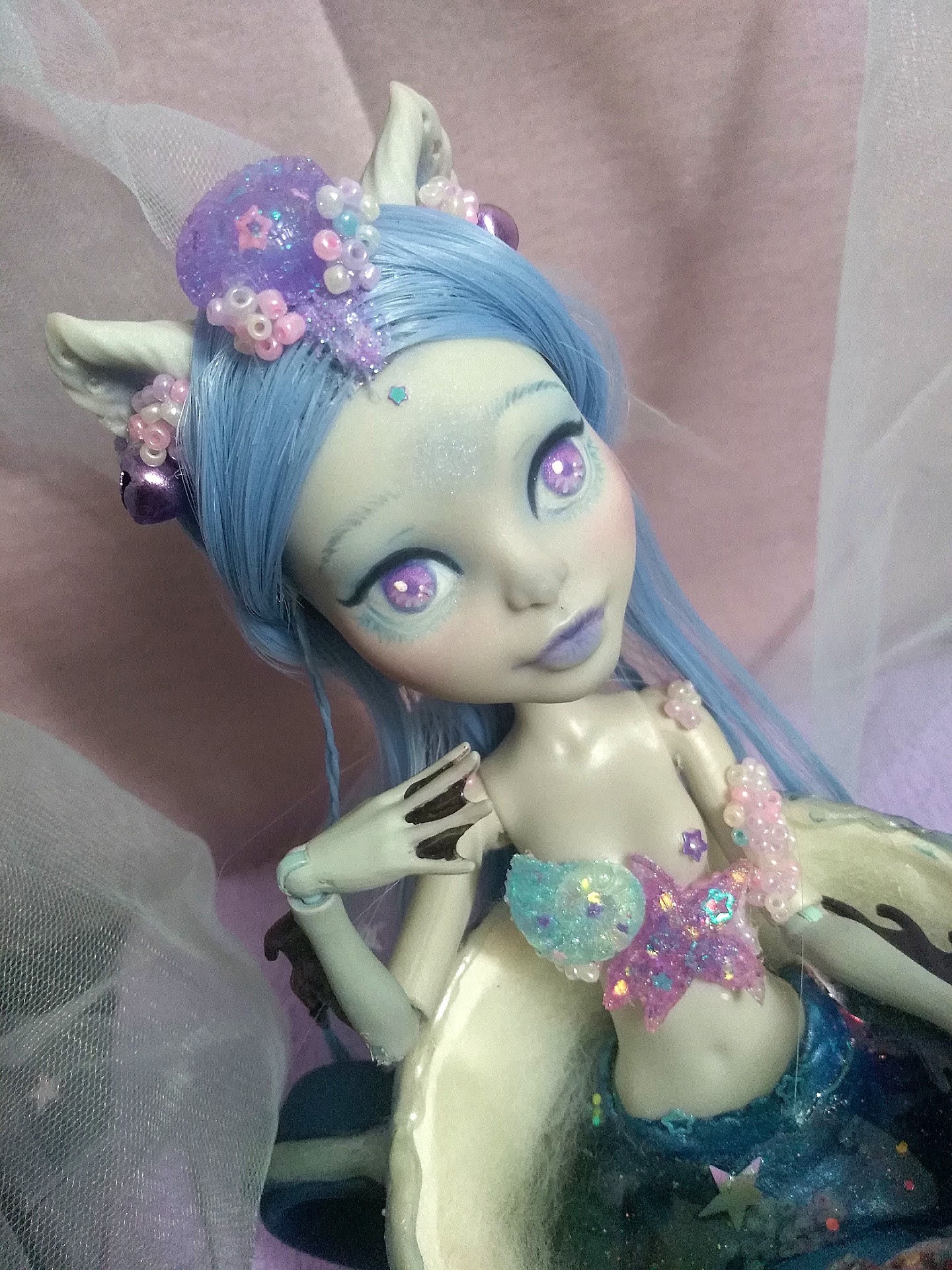 Custom MH Dolls by candys_dolls  Scary dolls, Custom monster high