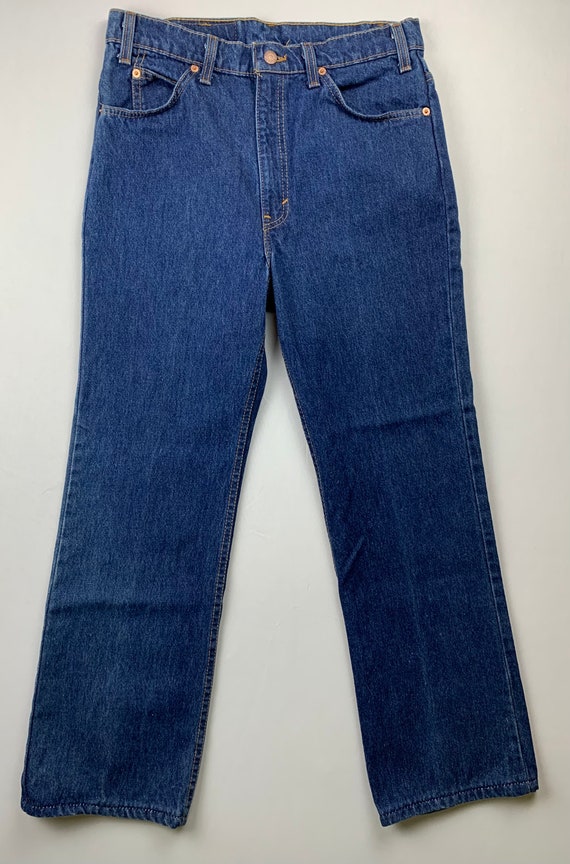 Vintage 80’s Orange Tab 517 Levi’s Jeans - image 6