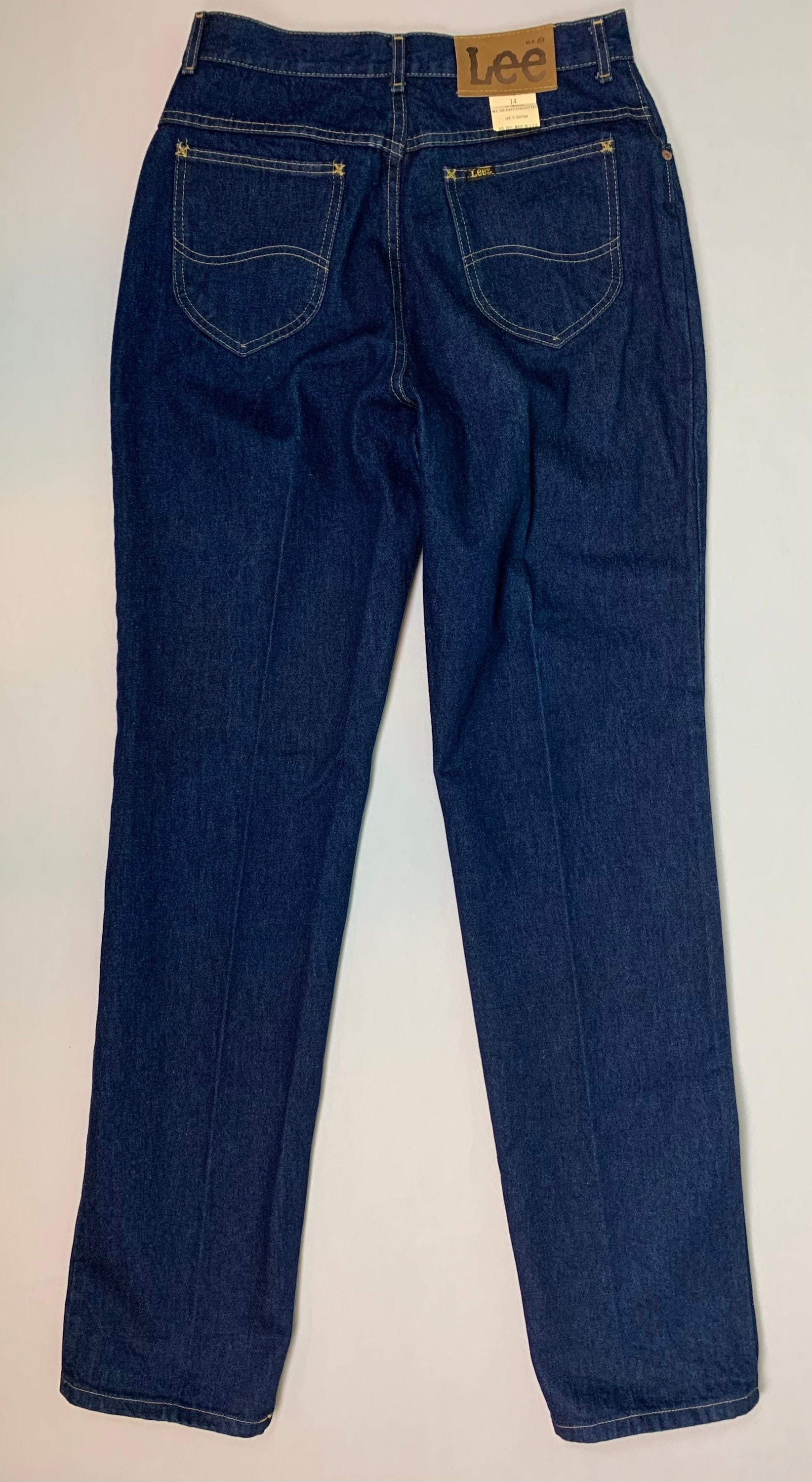 Miss Lee Rider Straight Leg Jeans | Vintage 80s | 30” X 34 Miss Lee Rider Straight Leg Jeans | Vintage 80s | 30” X 34