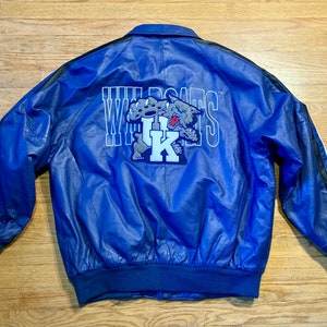 kentucky wildcats leather jacket