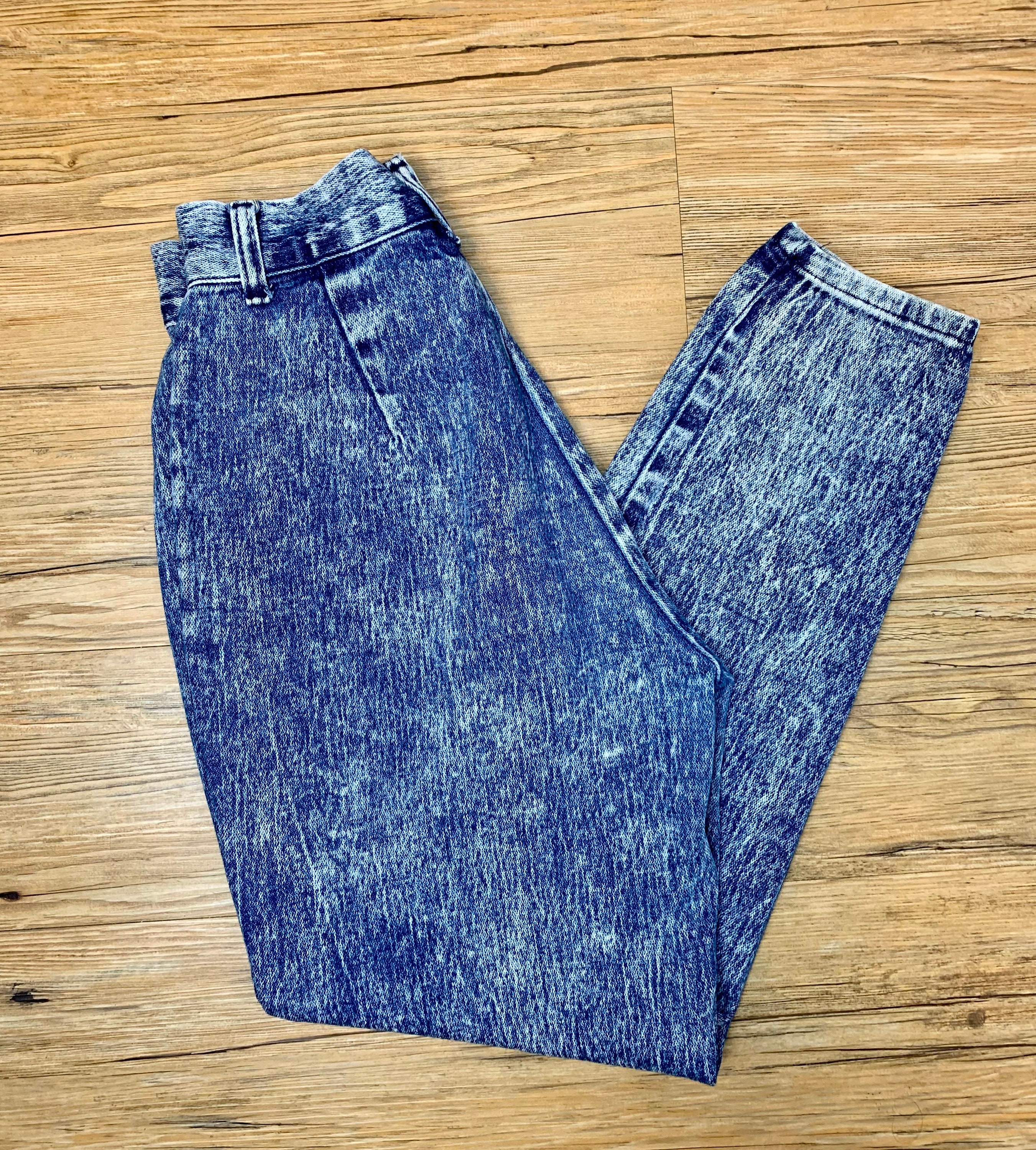 【とも】C.P. COMPANY Vintage Wash Denim 80s TRUE VINTAGE Coda by Grease jeans Blue Acid Wash Denim