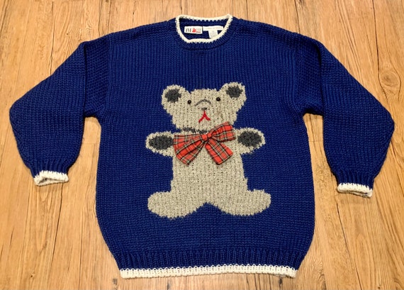 Pullover Pocket Teddy Bear Sweater – Samantha Baby