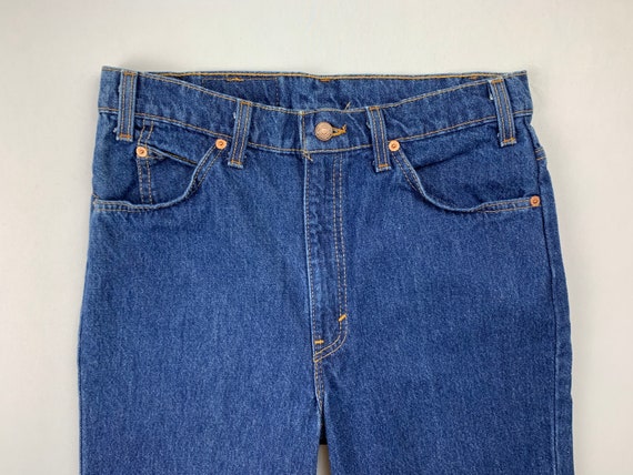 Vintage 80’s Orange Tab 517 Levi’s Jeans - image 5