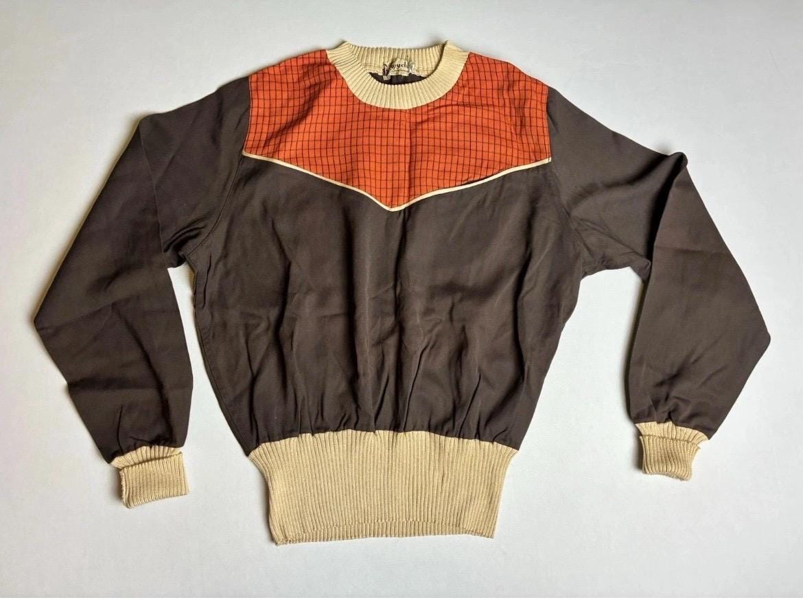 1950s Gaucho Shirt - Etsy