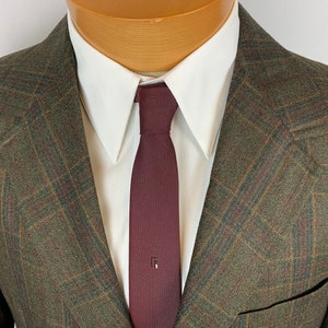 Vintage 70s Campus Mens Green Plaid Blazer Sports Coat Size 40 R image 7