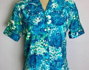 トップス 50s Jantzen Hawaiian Shirts Vintage Jantzen Hawaiian Shirt Men L Short Sleeve Aloha 50s