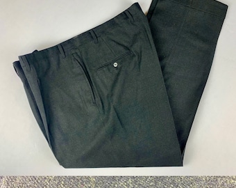 ぴ*ん様 50s vintage black gabardine Vintage 50's Bronze and Black Gabardine Pants 44 X 31.5 - Etsy