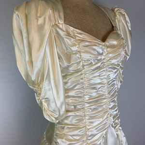 Gunne Sax Jessica McClintock Regencycore Dress | Vintage 90s | Wedding Gown | Size 9