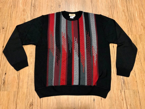 Vintage Men’s 90s Coogi Style Sweater XXL - image 1