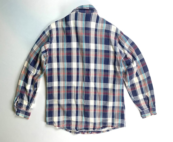 Vintage Big Mac Men’s Plaid Flannel Shirt Size L … - image 2