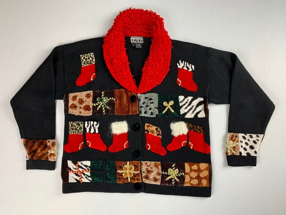 Vintage ugly christmas sweater hotsell