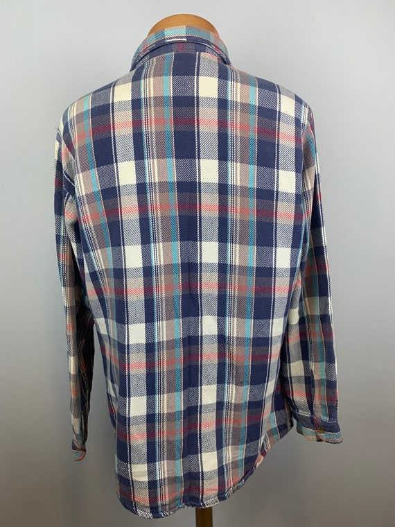 Vintage Big Mac Men’s Plaid Flannel Shirt Size L … - image 10