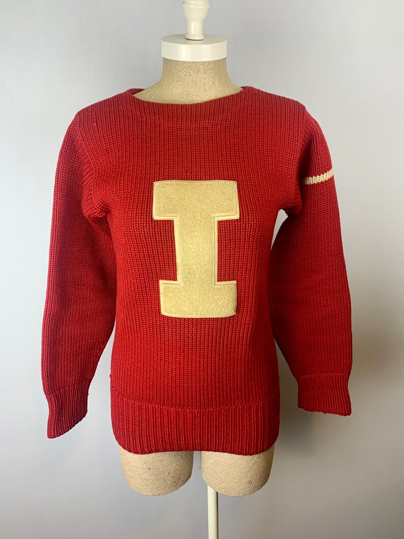 Vintage 1930s 40s Oshea Knitting Mills Chicago Knit Athletic Etsy