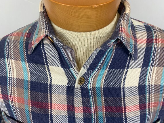 Vintage Big Mac Men’s Plaid Flannel Shirt Size L … - image 7