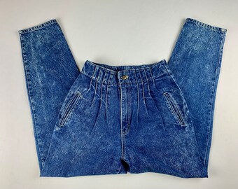 Vintage 80s Blumarine High Waist Denim Mom Jeans 26 Waist