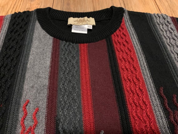 Vintage Men’s 90s Coogi Style Sweater XXL - image 3