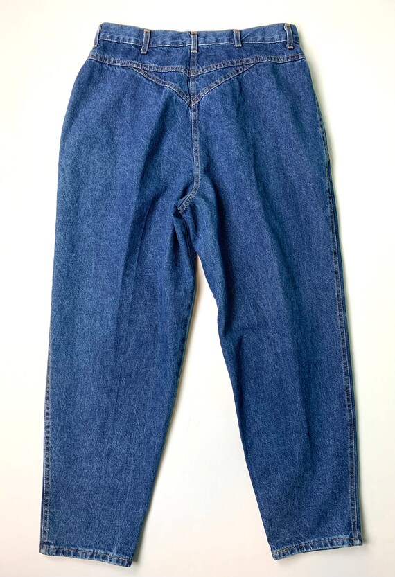 Chic Mom Jeans | Vintage 80s | Pleated Tapered Le… - image 2