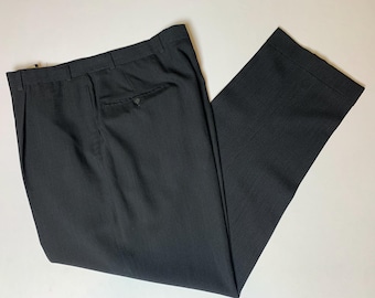 Vintage 50's Bronze and Black Gabardine Pants 44 X 31.5 - Etsy