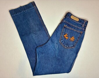 Vintage 1970s Cowboy Western Gitano Jeans - Size 26 x 27