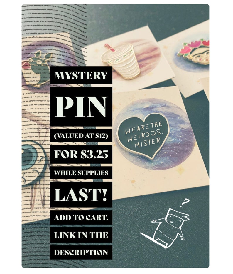 Stranger Things Enamel Pin