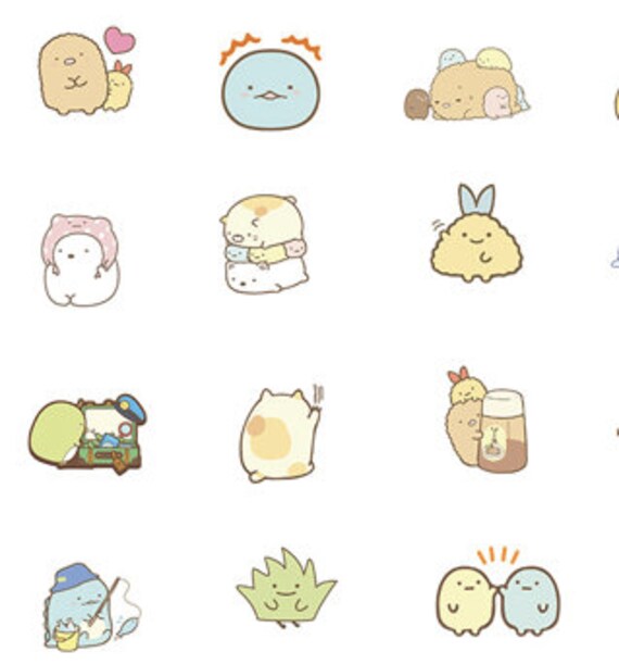 Kawaii Sumikko Gurashi Sticker Pack Kawaii Pen Shop, 47% OFF